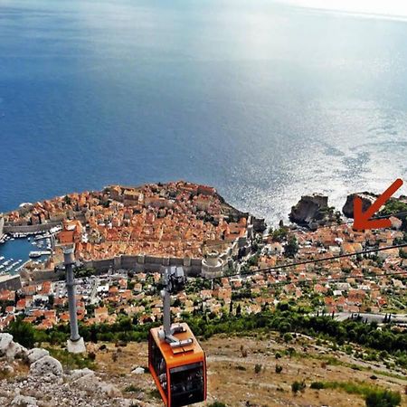 Mediteran With Garden Next To Beach And Old Town Dubrovnik Buitenkant foto